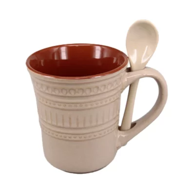 لیوان سرامیکی قاشق دار ۱۸۰/۹