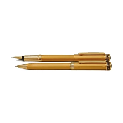 قلم طلایی و نقره ای PIZZA ایپلمات
